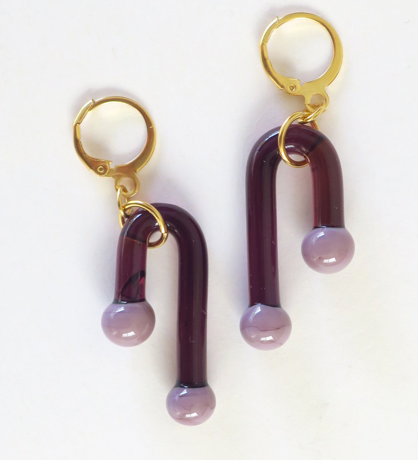 Aretes Caída brillante