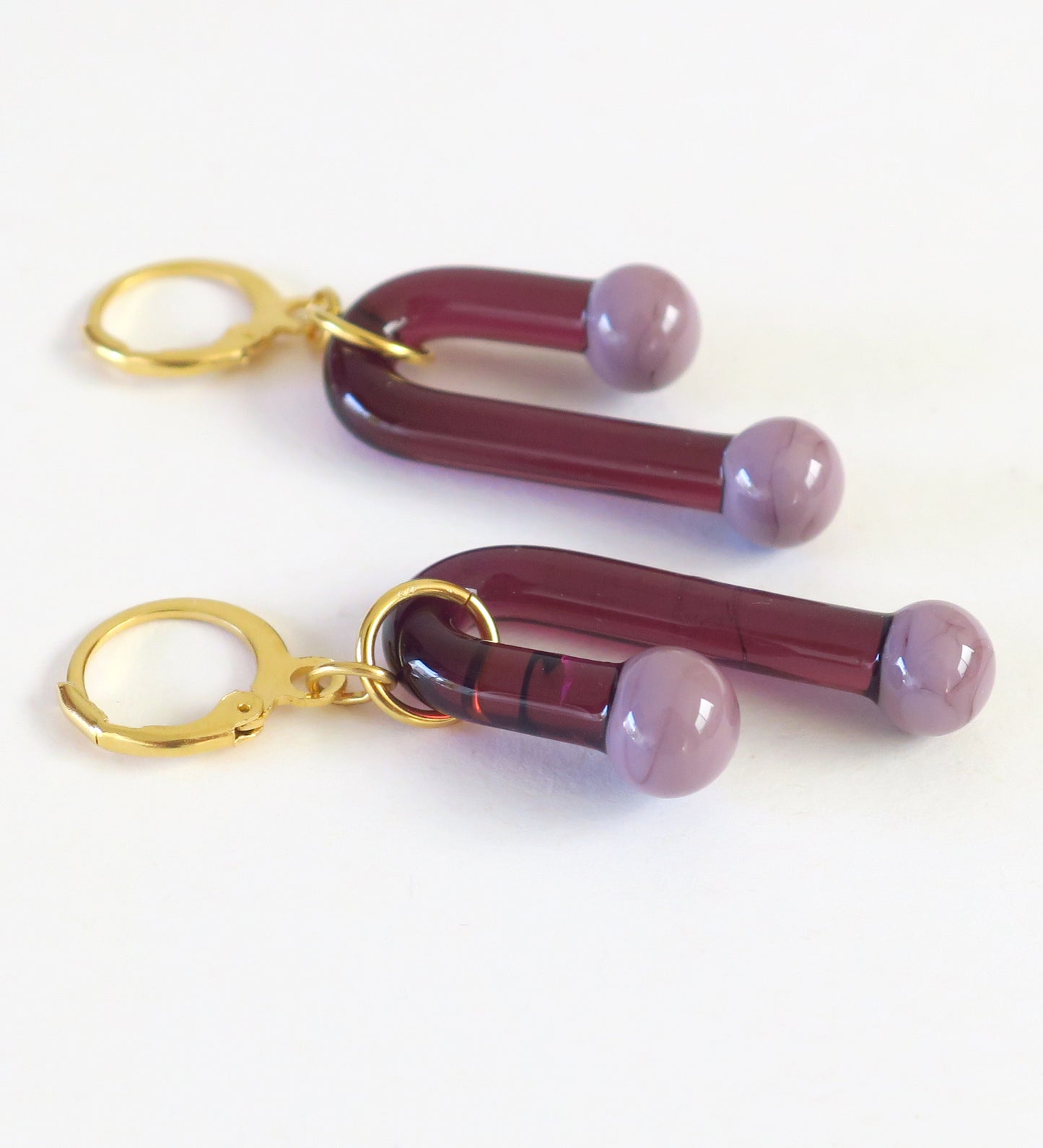 Aretes Caída brillante