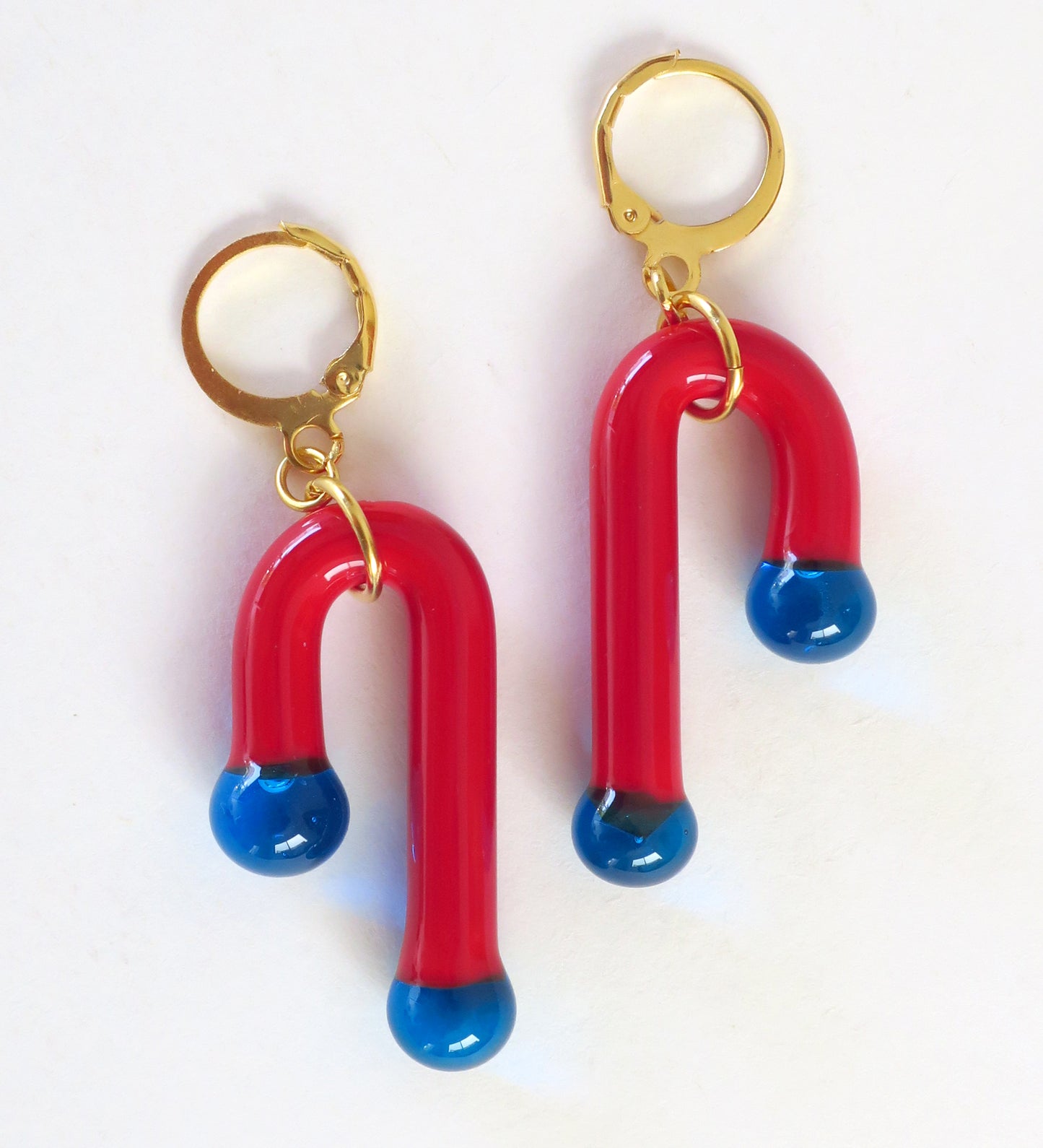 Aretes Caída brillante