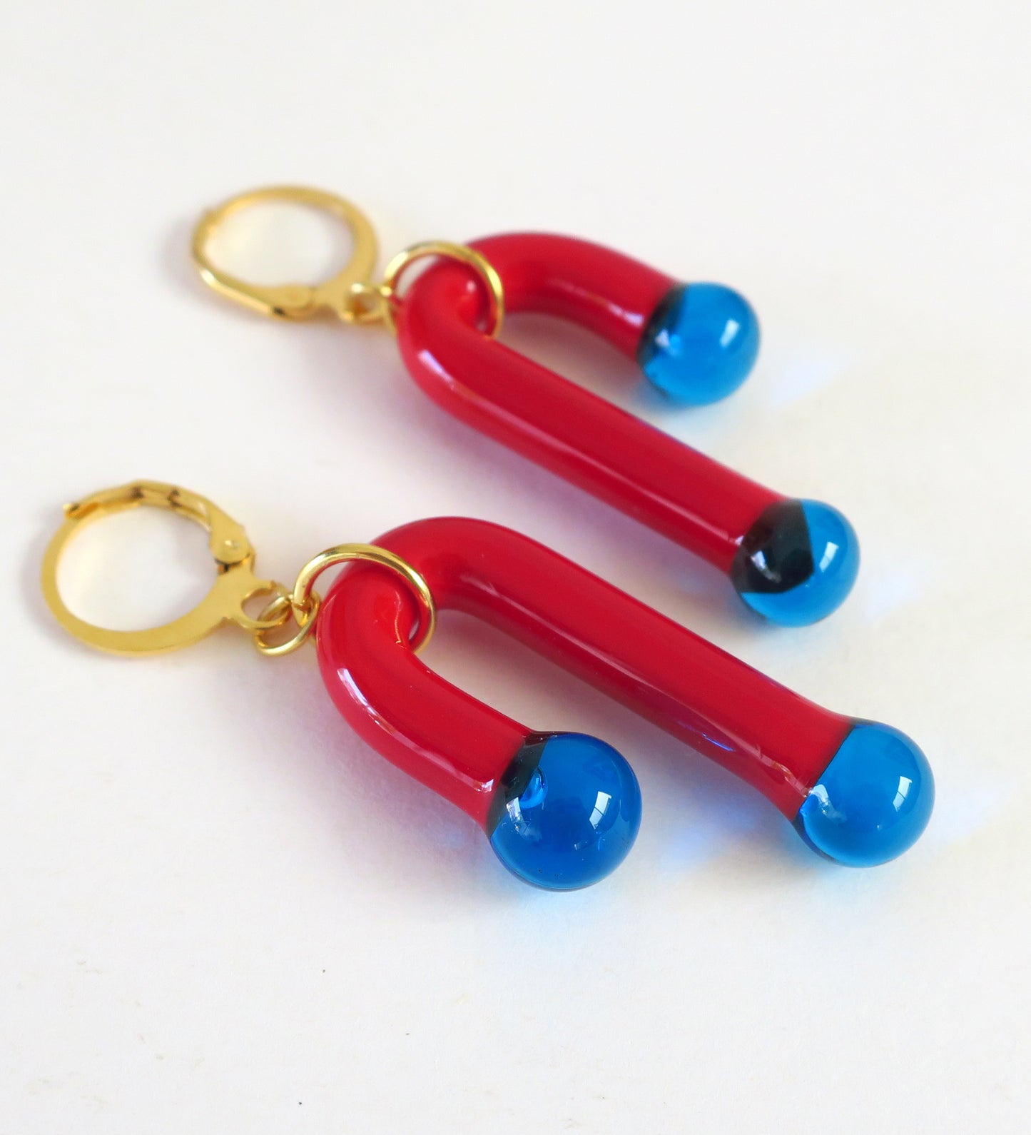 Aretes Caída brillante