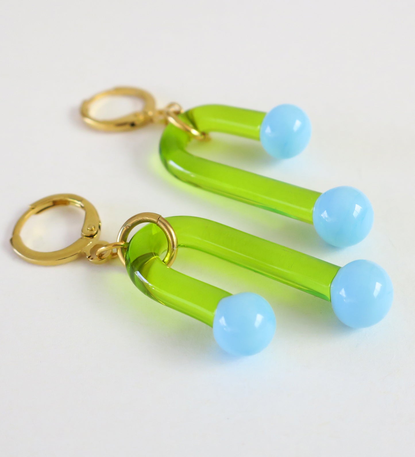 Aretes Caída brillante