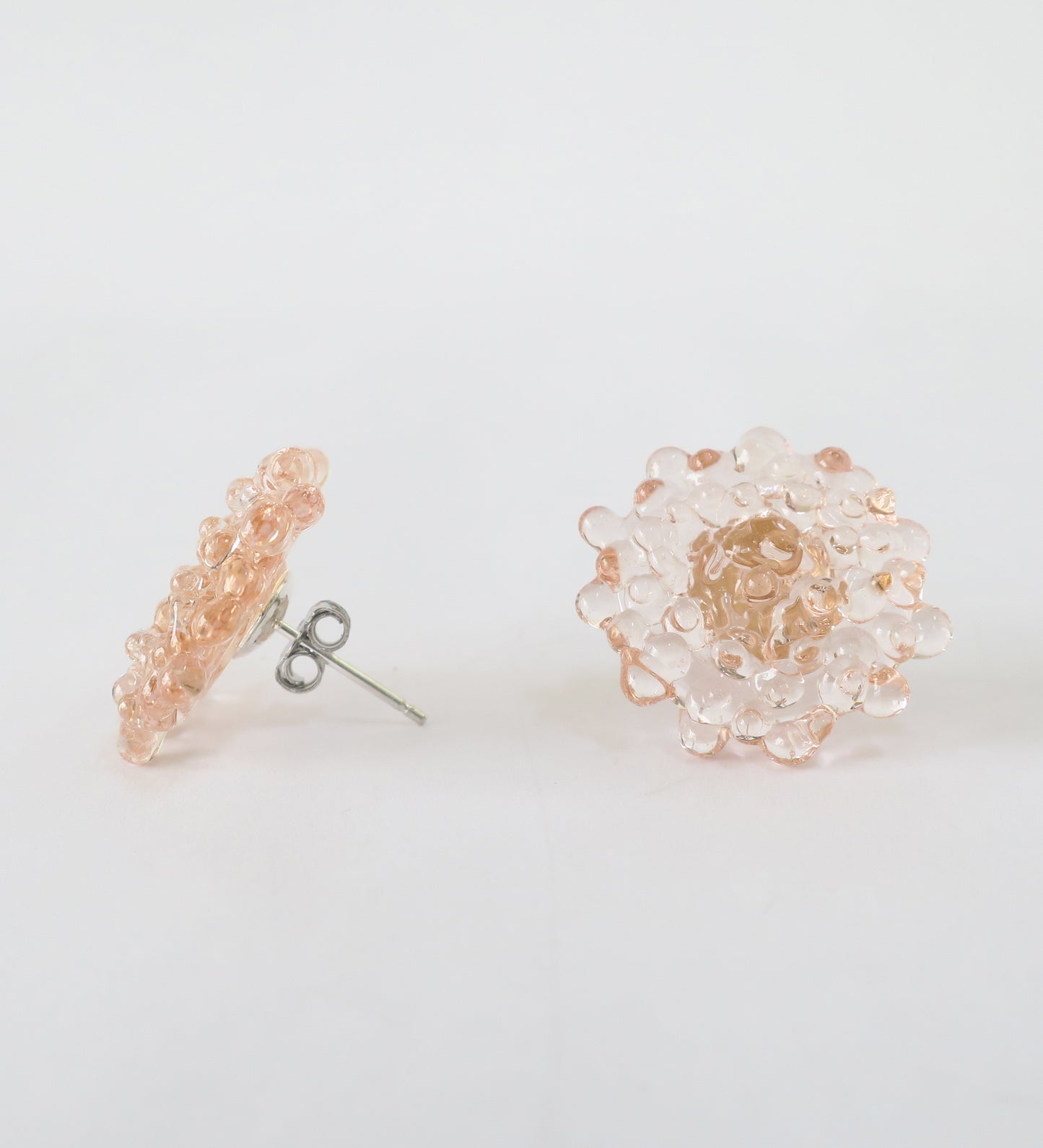 Foam earrings.