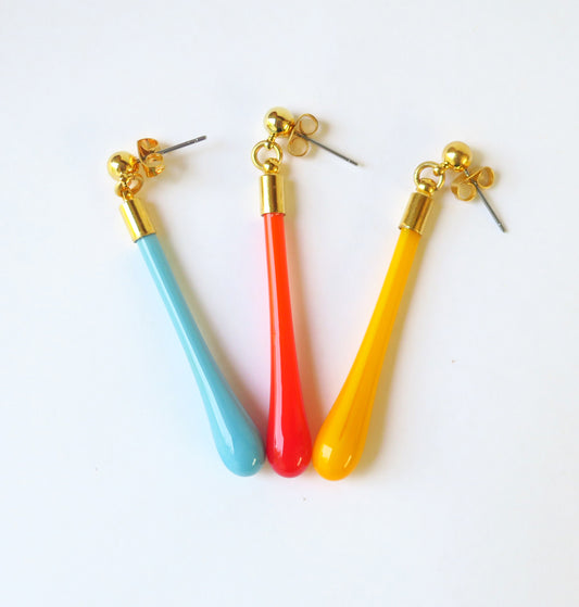 Drop earrings