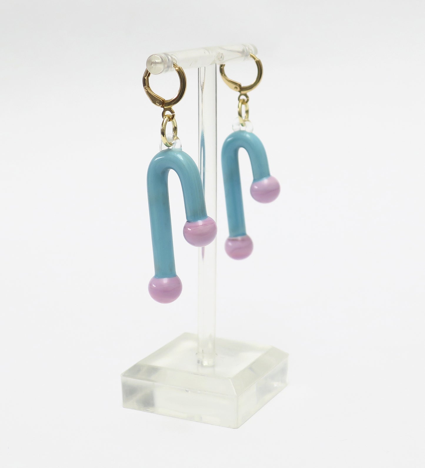 Aretes Caída brillante